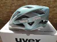 Casca ciclism UVEX ACTIVE Aqua - White , marime 56 - 60