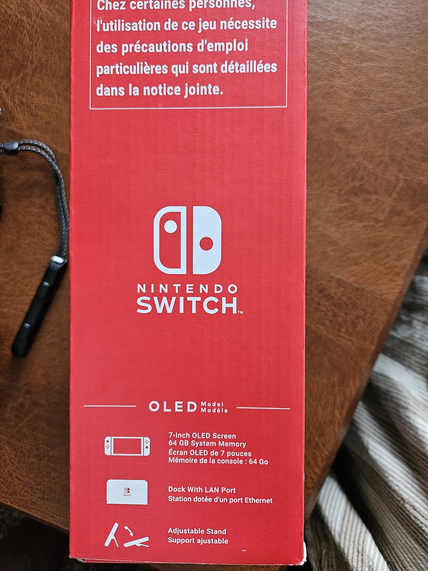 Конзола Nintendo Switch OLED (Neon Blue/ Red Joy - Con)