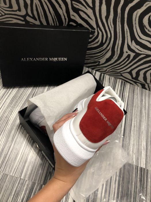Adidasi Mcqueen !Poze REALE !piele naturală inteiror exterior!36-44