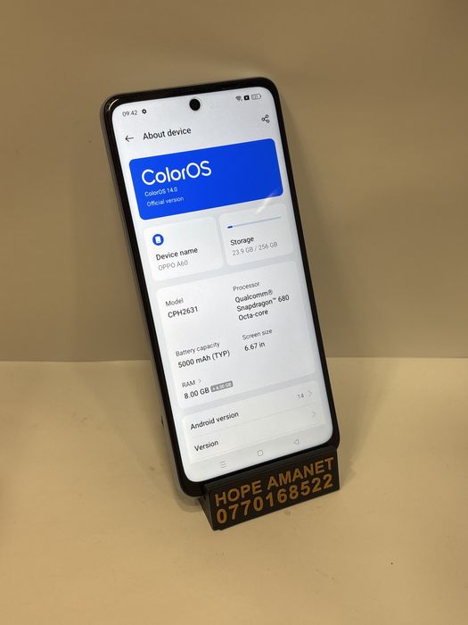 Hope Amanet P1/ Oppo A60 256 GB 8 GB RAM #25971
