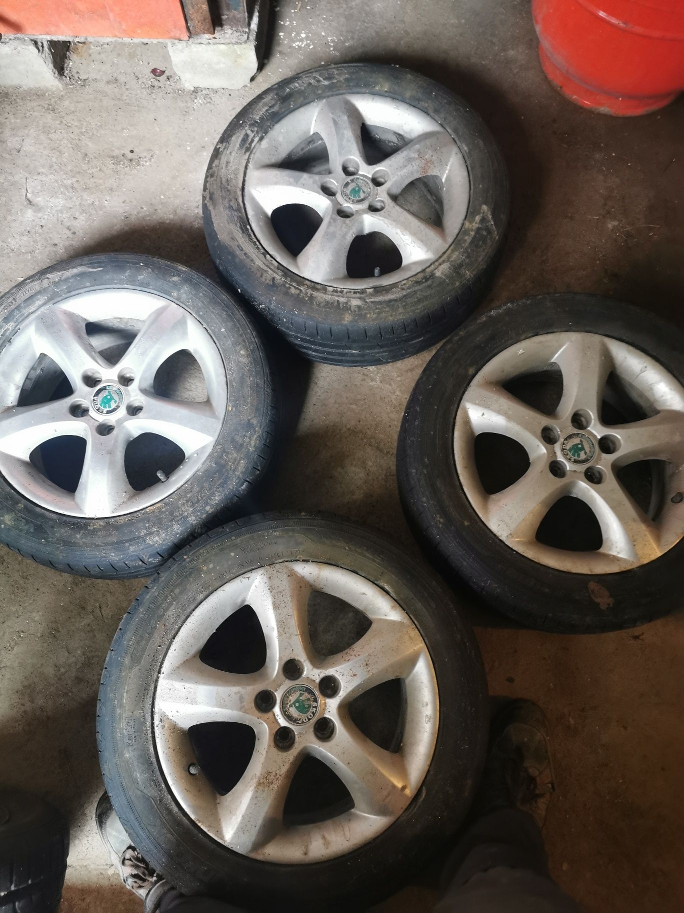 Jante skoda de aliaj 195/55 r15