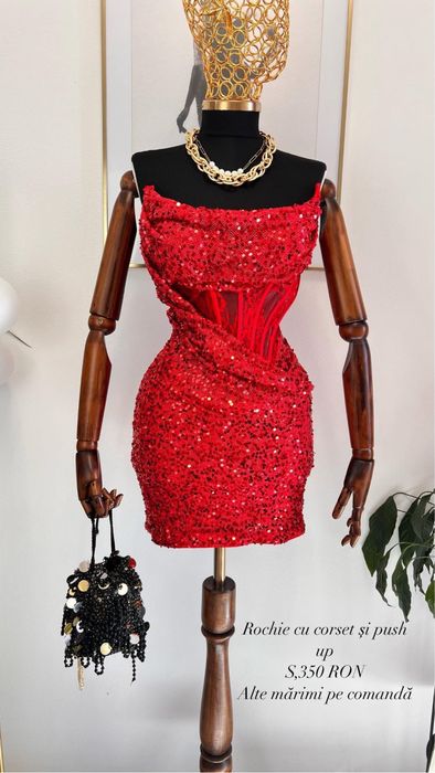 Rochie de gala cu paiete