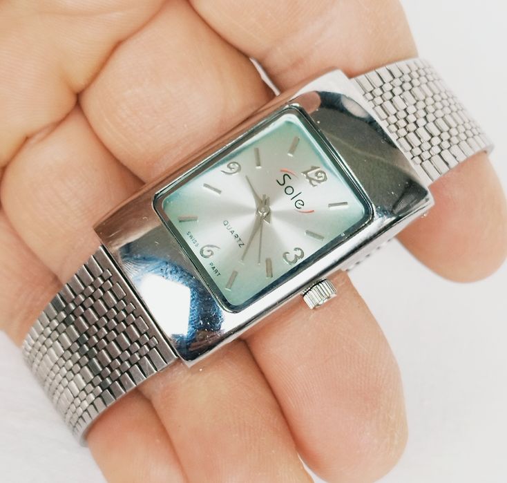 Ceas de dama Sole cu quartz, din oțel inoxidabil