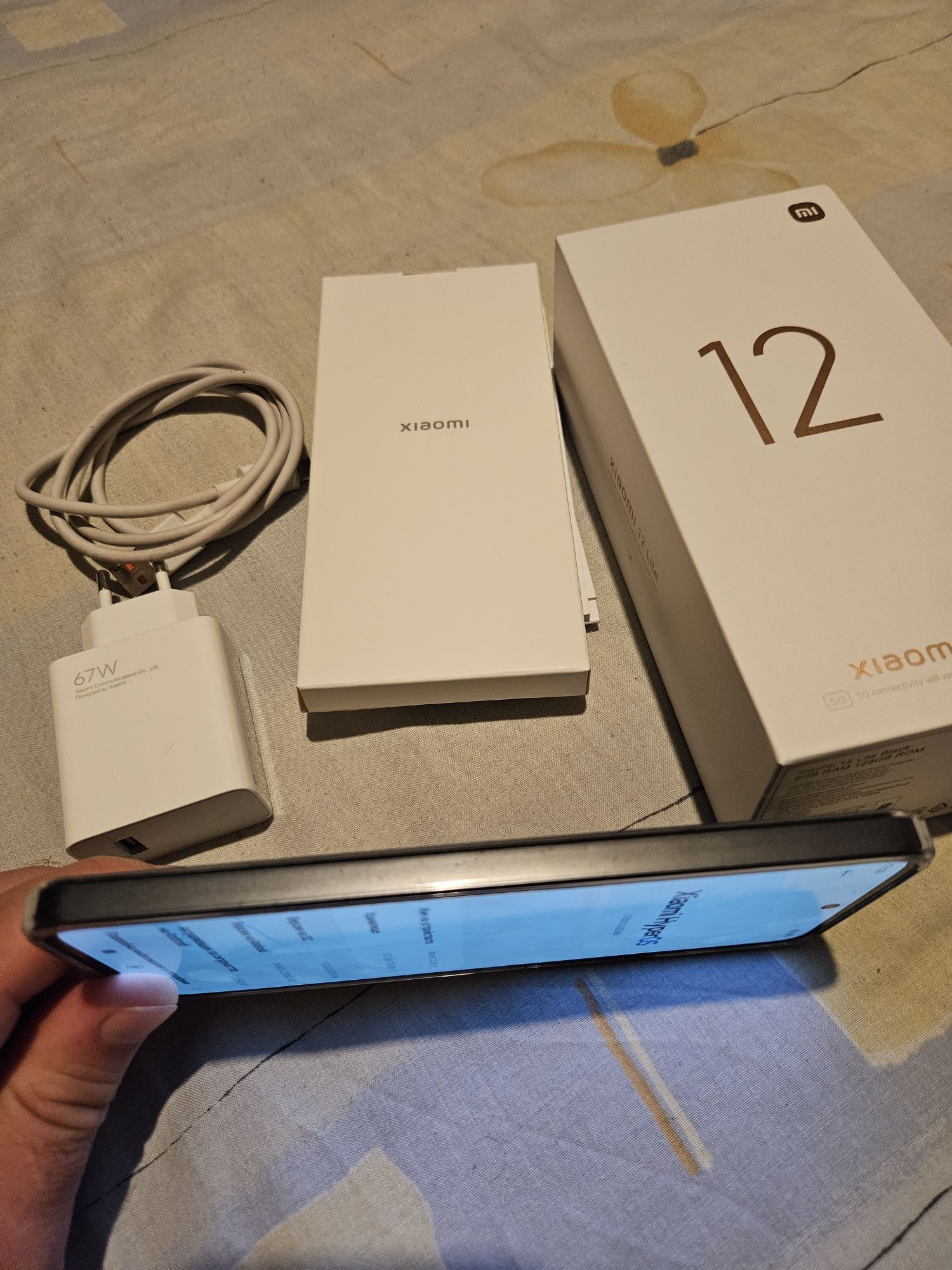 Xiaomi 12 Lite 5G Рам 8Gb 128GB Памет-Пълен  комплект!