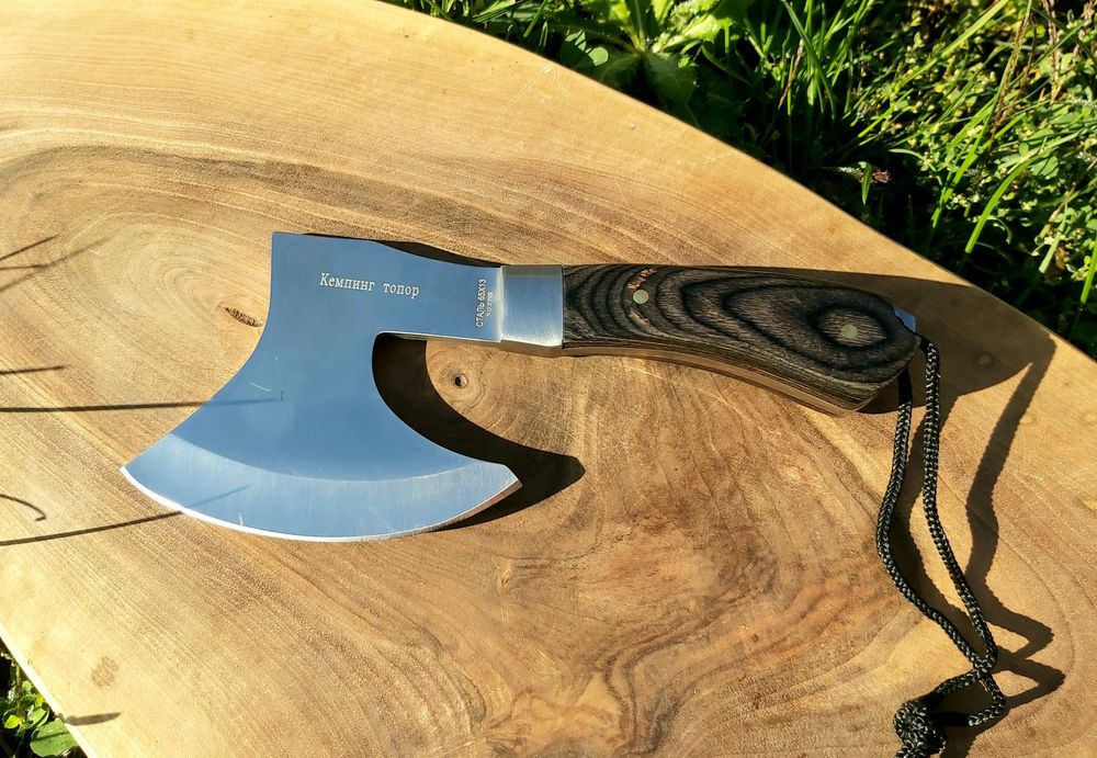 Руска туристическа къмпинг брадва