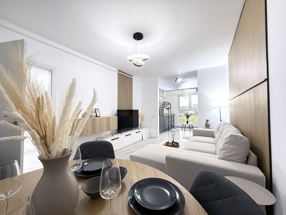 Apartament de vanzare 2 camere complet utilat si mobilat, Pallady