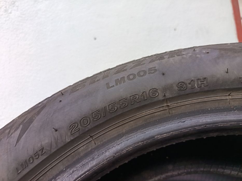 Anvelope MS iarna 205 55 16 bridgestone 2022 6-8mm