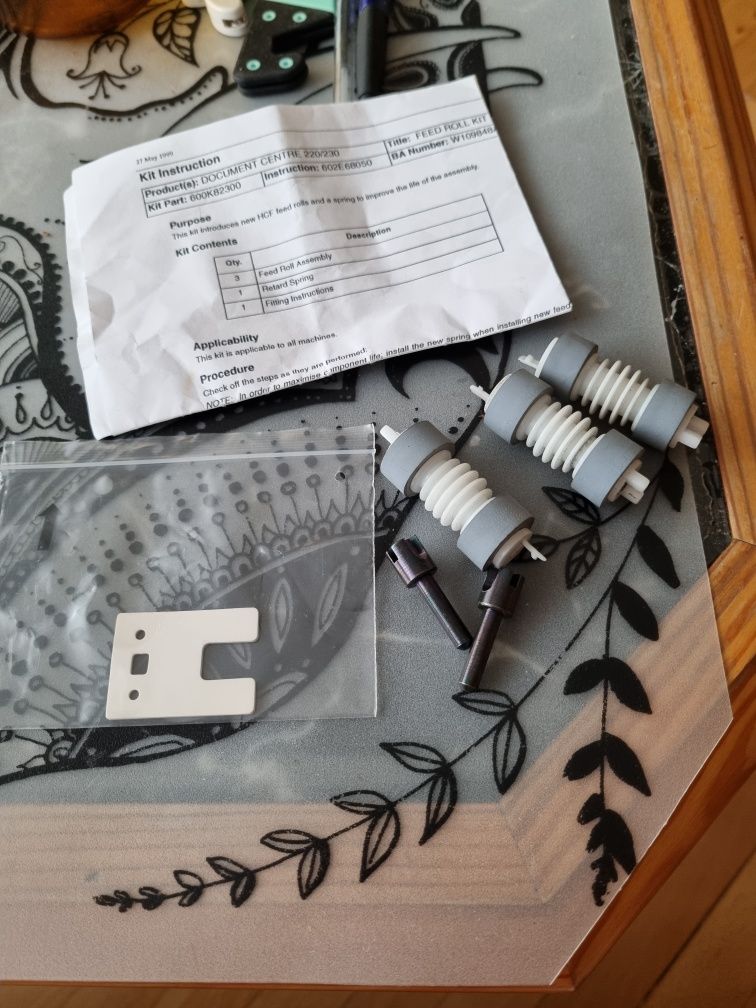 Части за xerox ролки и други