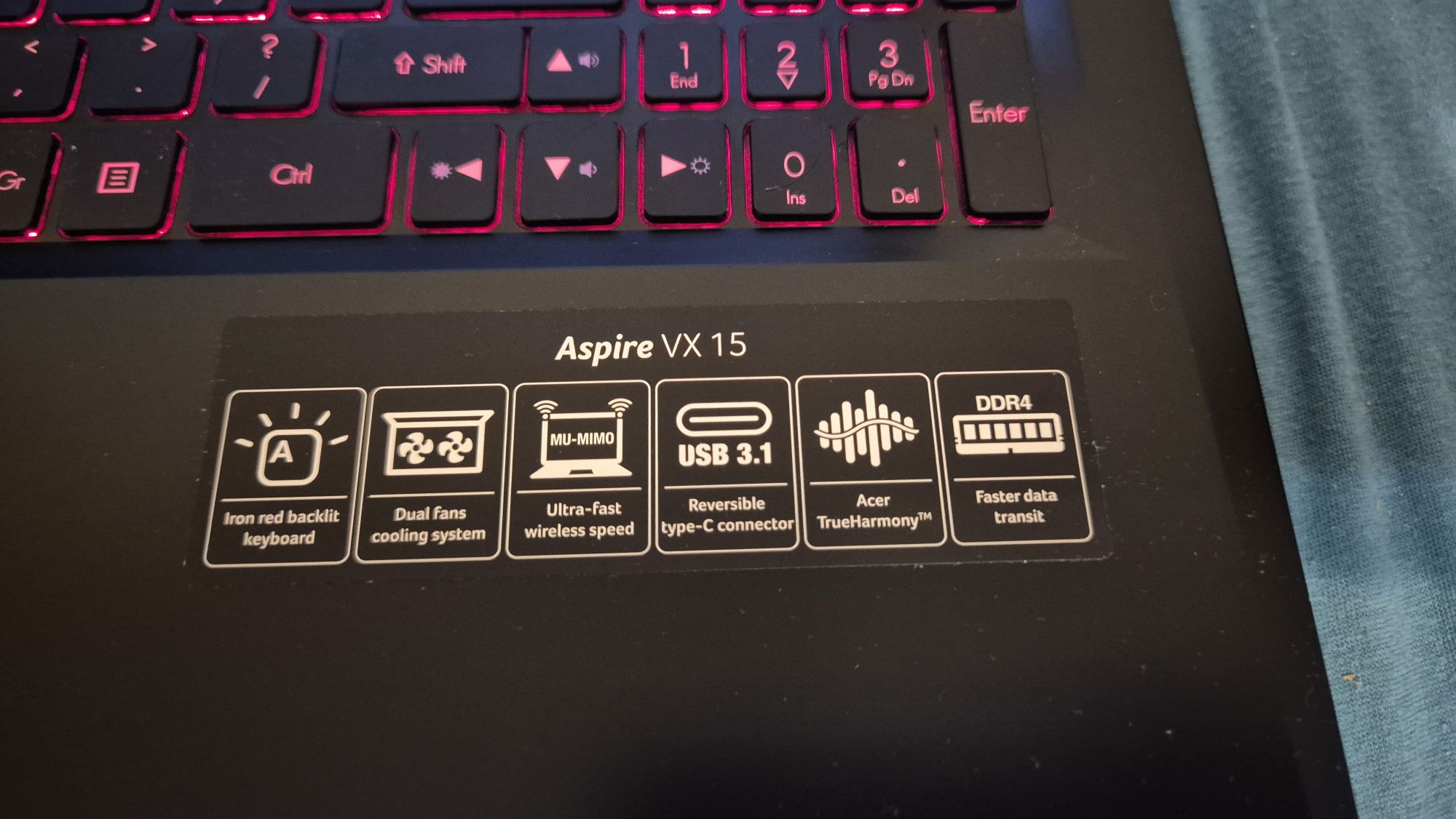 Laptop Gaming Acer Aspire VX5-591G-7971