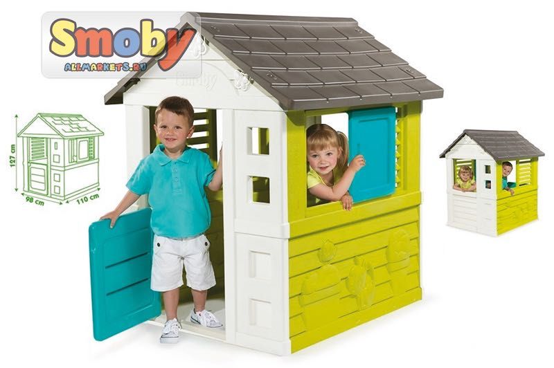 Домик Smoby б/у в хорошем состоянии