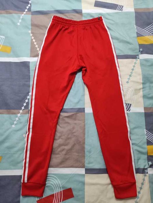 Pantaloni Rosii Adidas XS