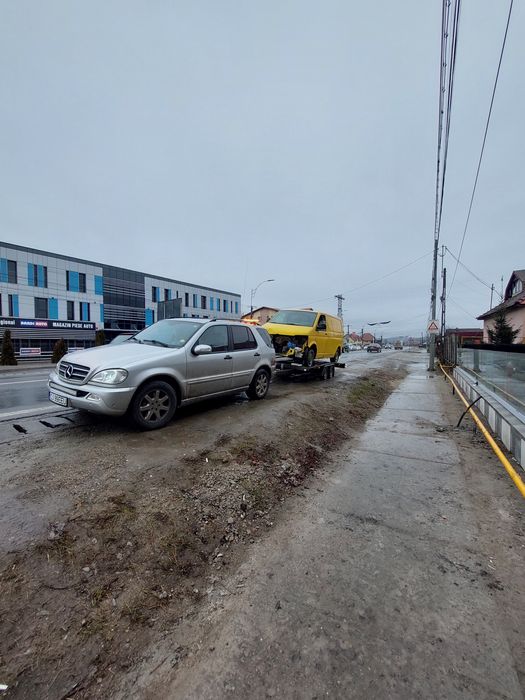 Tractari auto NON-STOP/Platforma auto Cluj/ Transport Utilaje