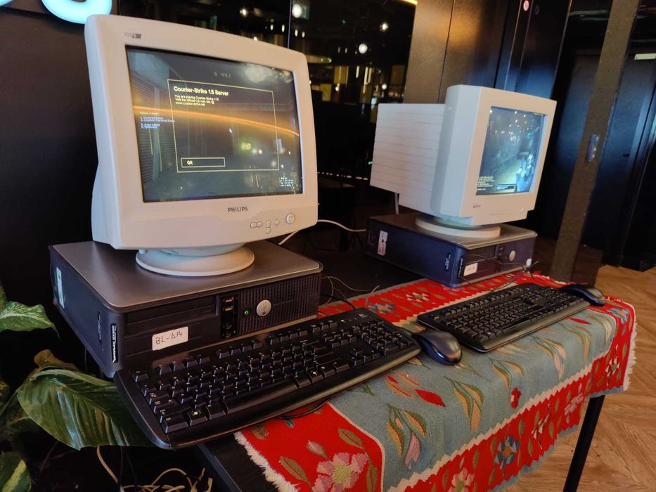 Evenimente Retro Scenografie Vintage Setup 90s Video LAN Party Gaming