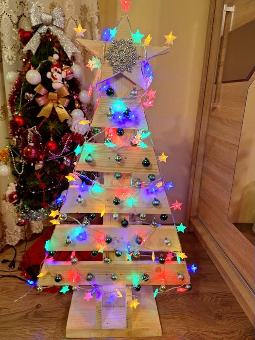 Braduț din lemn masiv