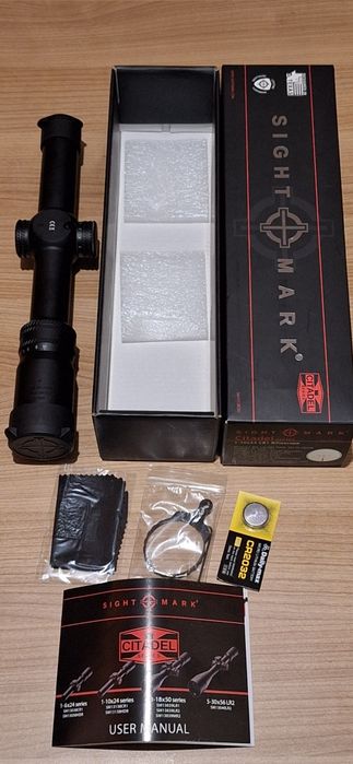 Sightmark Citadel 1-10×24 CR1 Нова професионална американскаHDR оптика