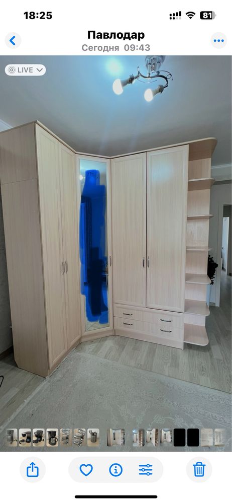 Продам угловой шкаф