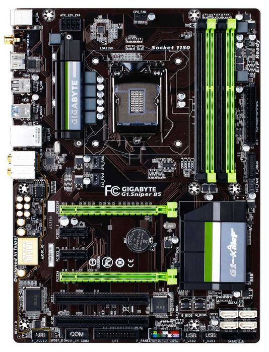 Дъно Дънна платка GIGABYTE G1.Sniper B5 DDR3 до 32GB RAM