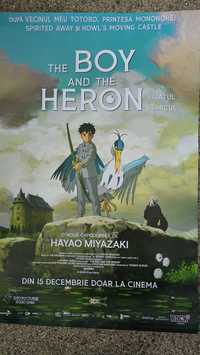 Poster afis THE BOY AND THE HERON format cinema