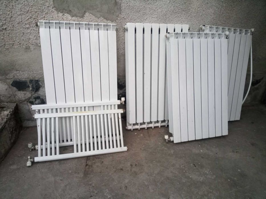 РАДИАТОРИ алуминиеви за ПАРНО отопление на дома..