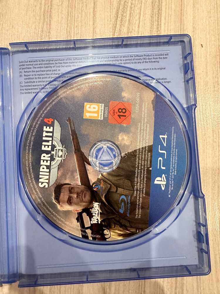 Sniper elite 4 ps4