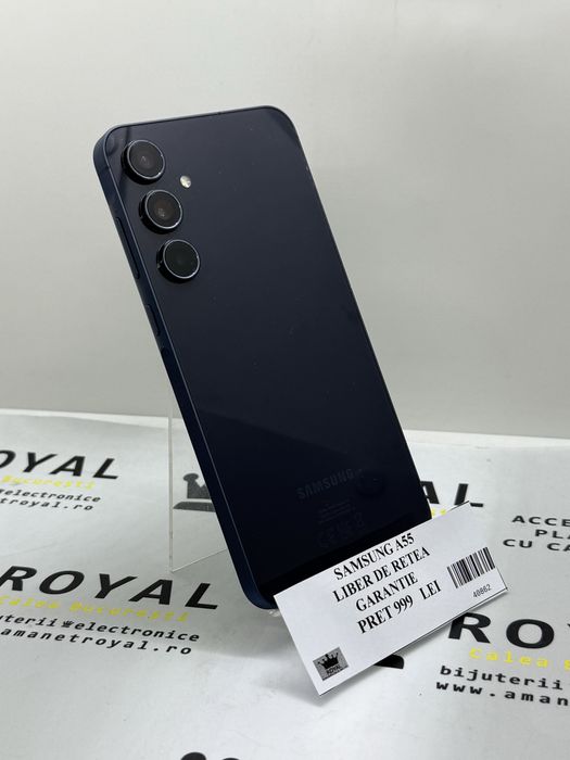 Amanet Royal : Samsung A55 / Liber de retea / Garantie