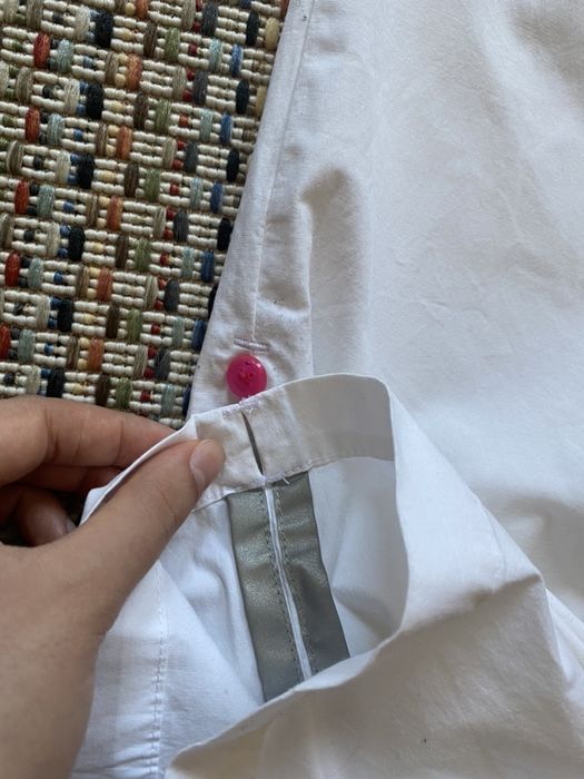 Комплект бял панталон на Nike и потниче