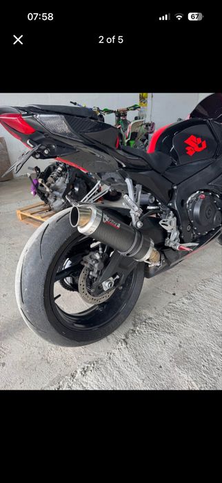 Suzuki GSXR 600 2015 - НА ЧАСТИ!