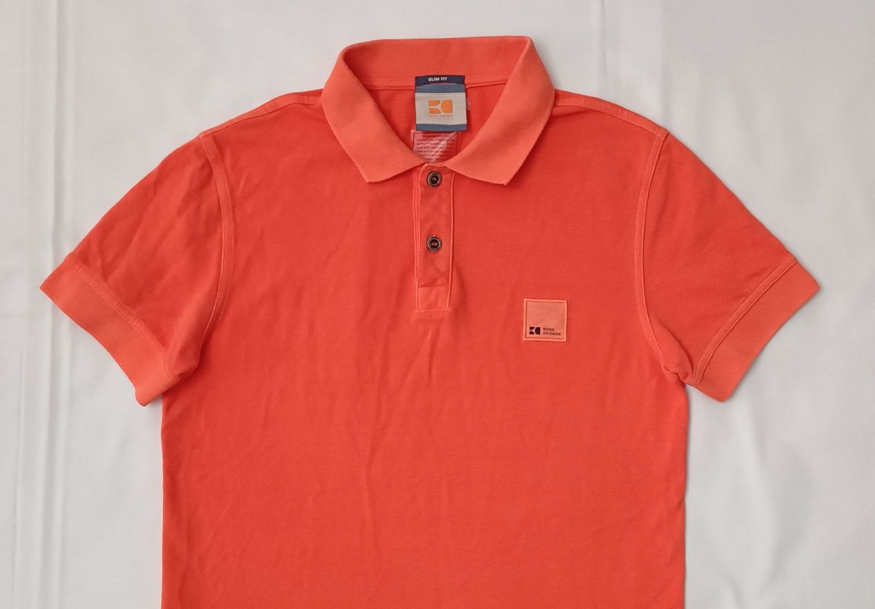 Boss Orange Polo Shirt оригинална поло тениска S Бос памучна фланелка