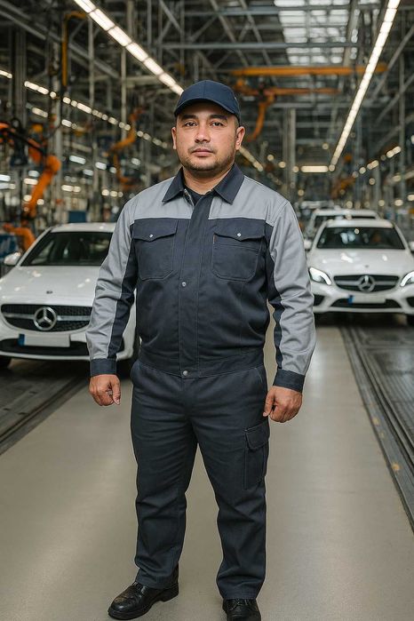 Костюм рабочий демисезонный (китель + брюки) размеры:48-56