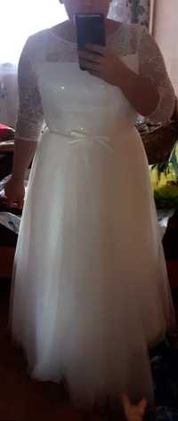 Платье свадебное 52размер