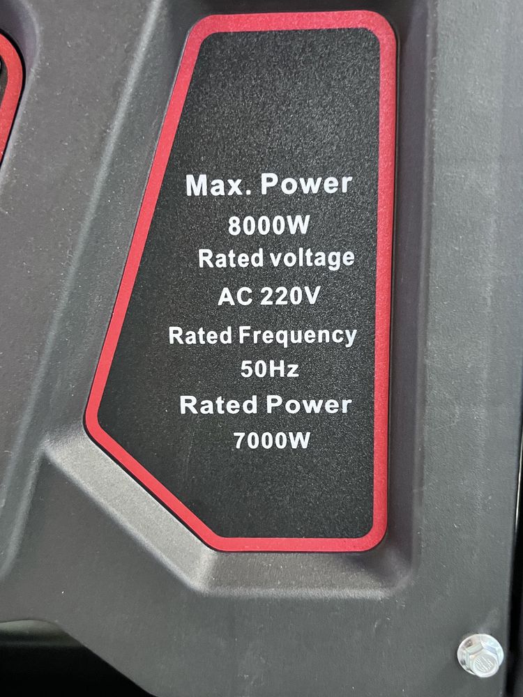 Generator 8kw benzin Генератор бензиновый 8кВт 220V
