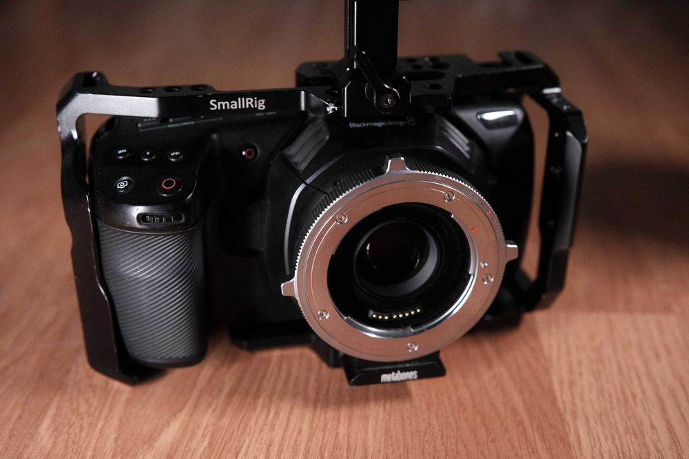 Vand Blackmagic Pocket Cinema Camera 4k folosit