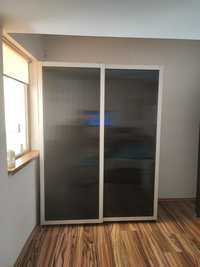Dulap tip IKEA, 2 uşi,culisante, negru, 60x150x200 cm . Ca nou