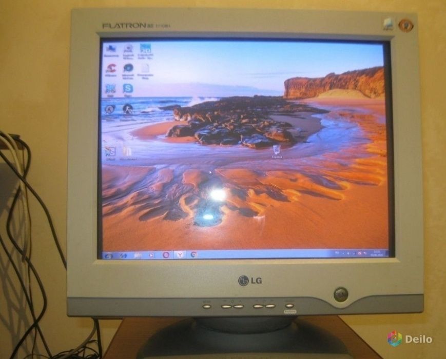 Монитор  LG Flatron CRT хороший рабочий Возможна ДОСТАВКА
