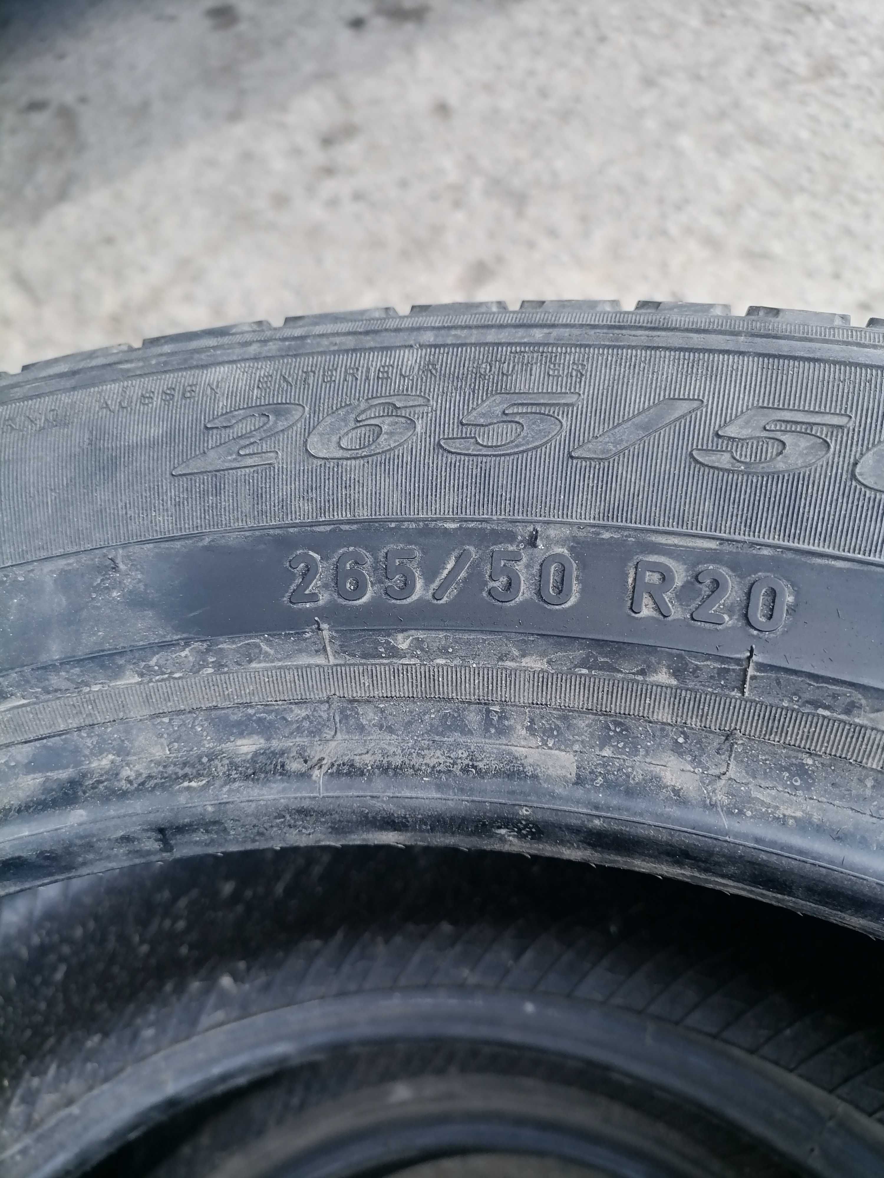 Продам покрышки летние 265/50 R20 3 штуки