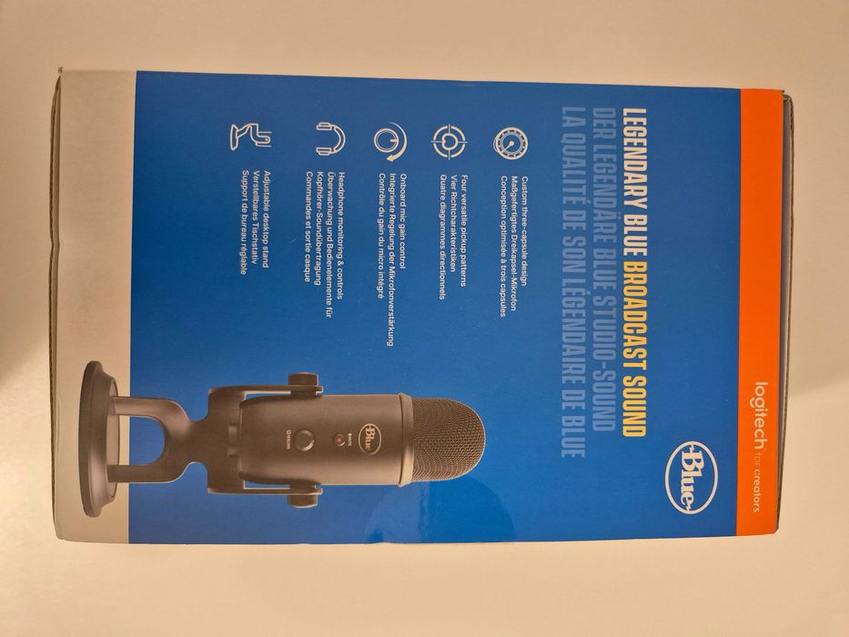 Чисто нов професионален микрофон Blue Yeti на супер ниска цена