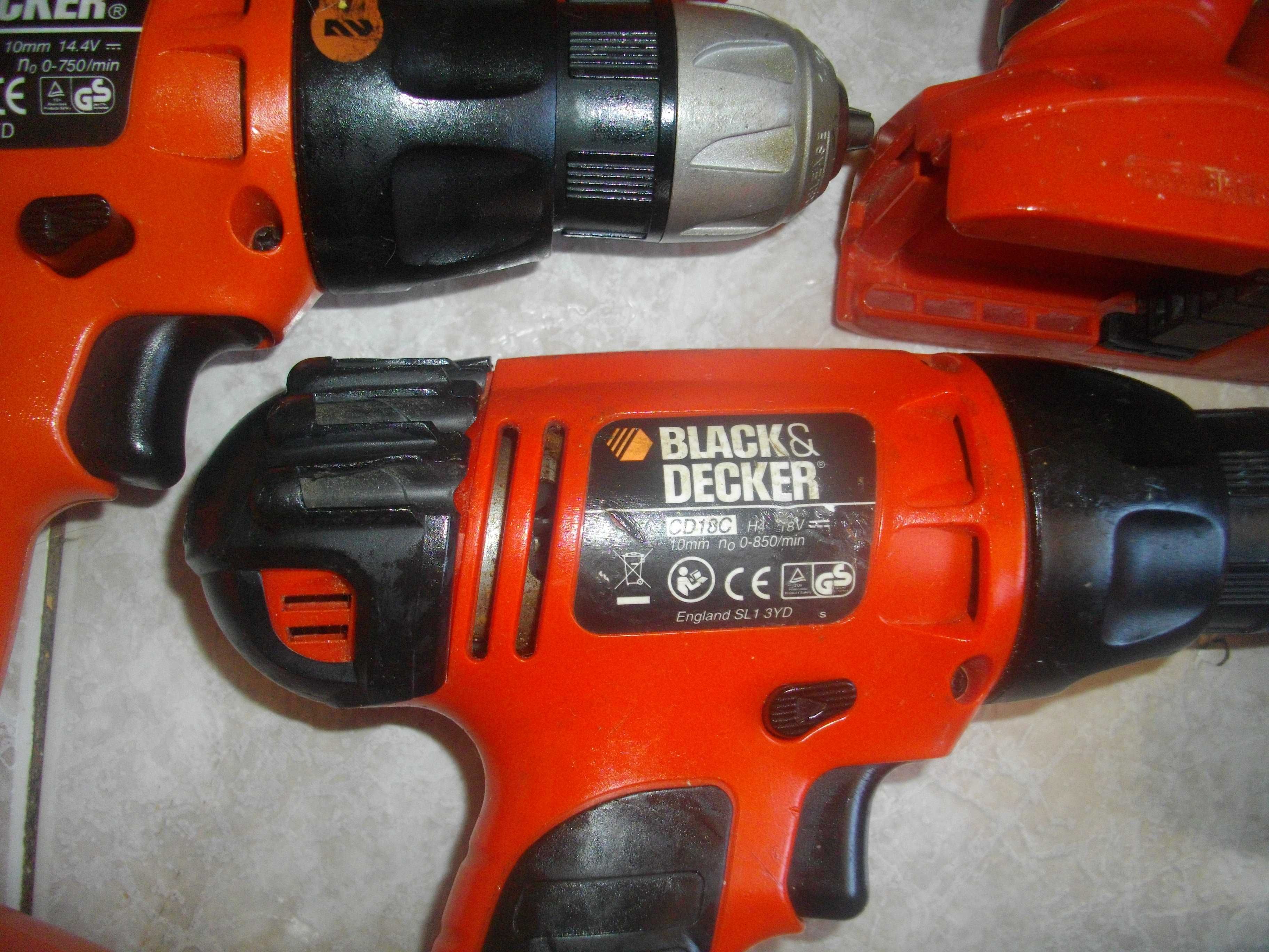 Боди Black Decker-Англия-За Винтоверт-9,6V-12V-14,4V-18V-Блек Декер