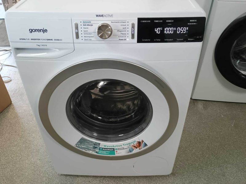 Инверторна Пералня машина Gorenje-Горение 7 кг 1400 об/мин