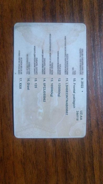 LONKING LG 833 H 1.8куб погрузчик, фронтальный погрузчик, pogruzchik