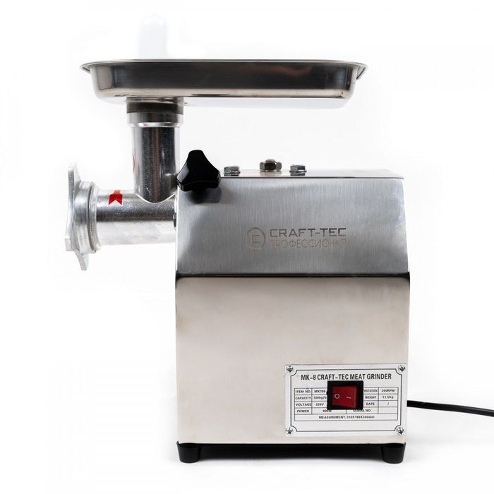 Masina electrica de tocat carne MK8 Craf-Tec MX709, 800W, 100kg/h