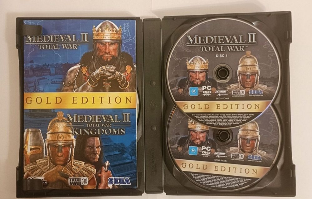 Joc PC - Medieval II Total War Gold Edition (DVD + manual) + BONUS