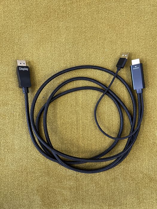 Cablu hdmi displayport activ