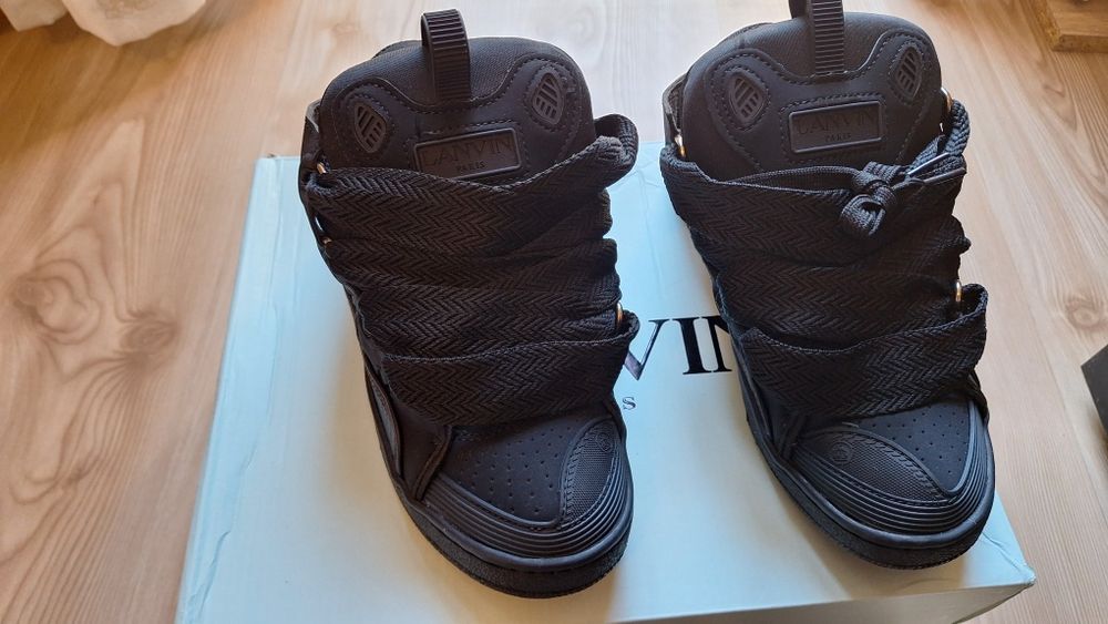 Lanvin Curb Sneakers