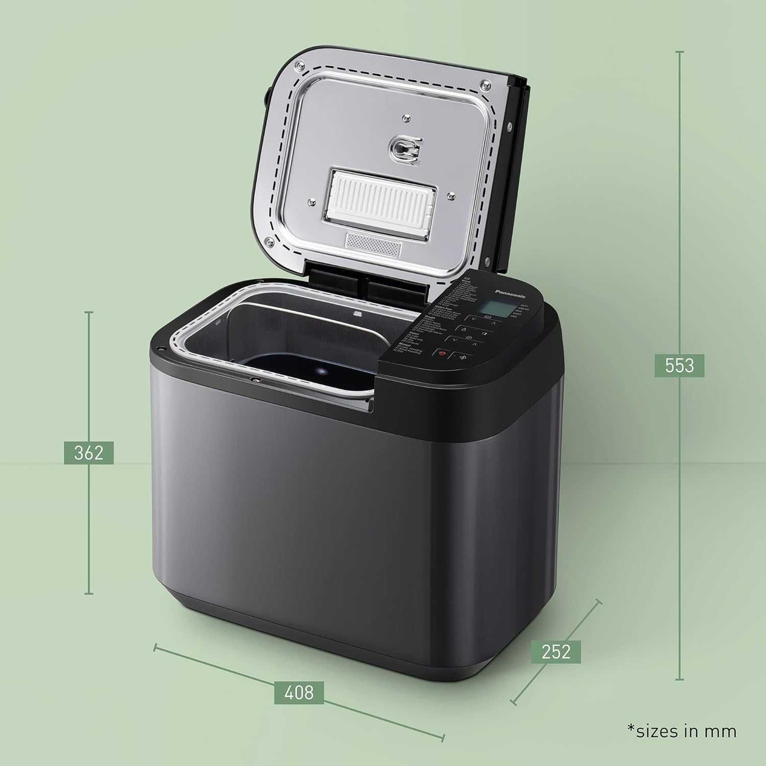 Хлебопекарна Panasonic (SD-YR2540) 550W Уред за месене на хляб