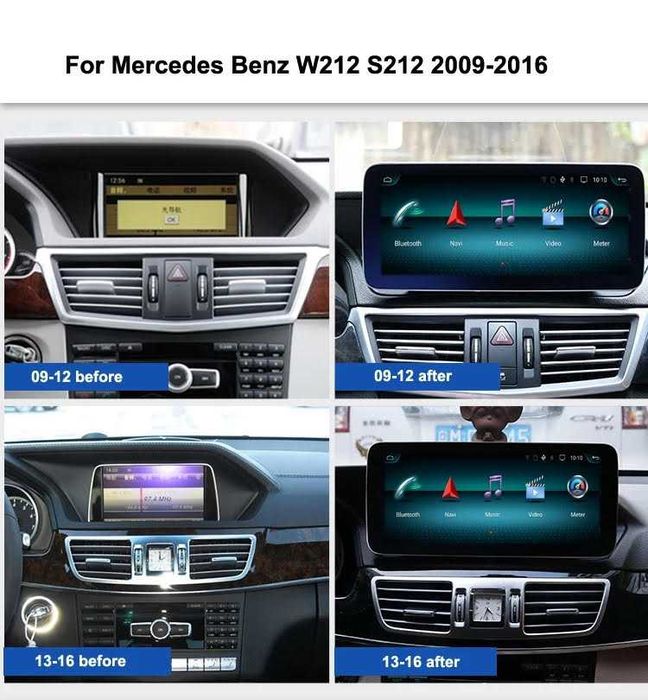 Navigatie Mercedes W212 , Octa-Core 4G+64G,SIM card,factura+garantie