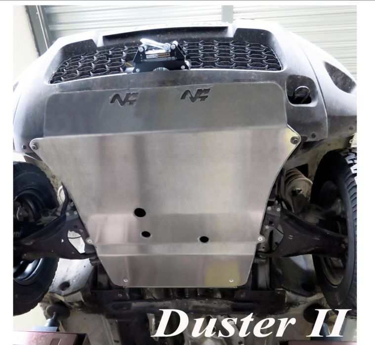 Scut motor+cutie din aluminiu Duster