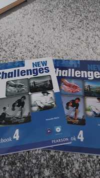 Учебник и рабочая тетрадь по английскому New Challenges 4