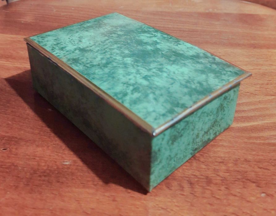 метална кутиика от цигари Atos Pfau Auslese рядка колекционерска