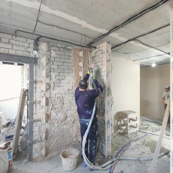 Механизированная штукатурка.35000