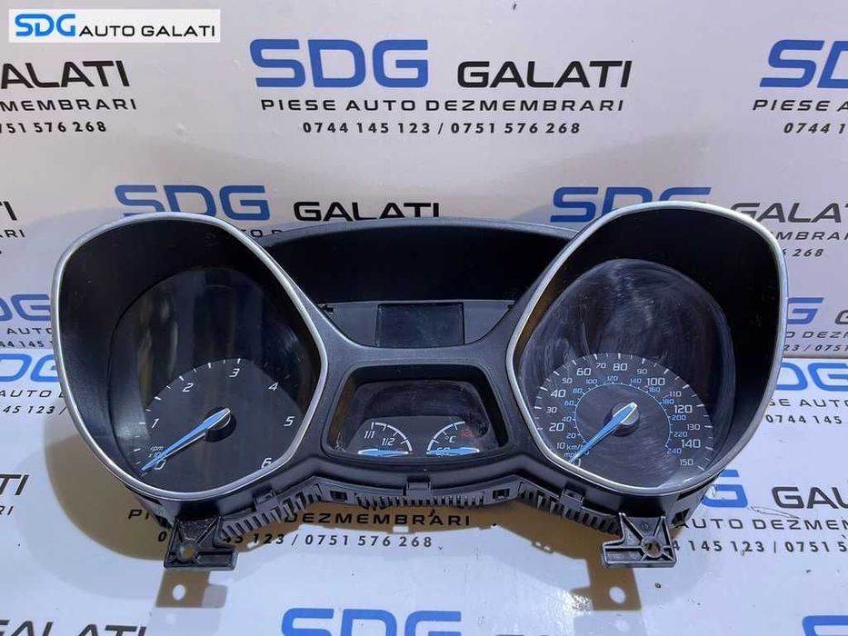 Ceas Ceasuri Cluster Instrumente Bord Ford Focus 3 1.6 TDCI 2010 - 2018 Cod BM5T-10849-BDD BM5T10849BDD [2849]